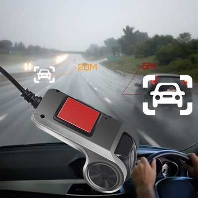 USB Car Dash Cam HD 1080P 170° Enregistreur grand angle avant ADAS Android DVR version de nuit