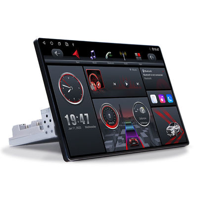 Radio de voiture Android portable de 13 pouces avec Carplay et connectivité sans fil dans Matt Black