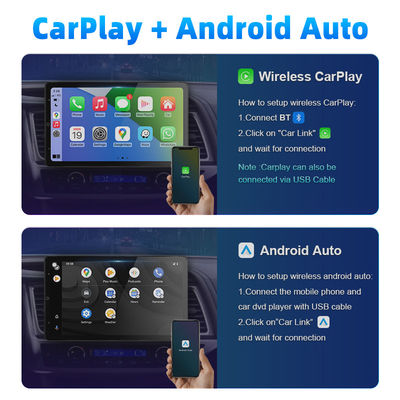 Système de navigation Android Dsp Rds avec ventilateur de refroidissement et GPS audio de voiture