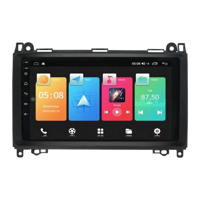 Carplay 4G LTE radio pour voiture pour Mercedes Benz classe A B W245 W169 / Viano Vito W639 Sprinter W906 9 " Android