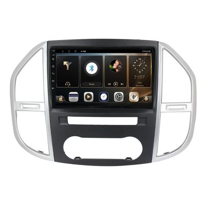 Radio de voiture 4 cœurs 9 pouces 2g 32g Carplay pour Mercedes Benz SLK R171 SLK200/280/300/350 CLK 2004-2011 Écran tactile vidéo stéréo Android