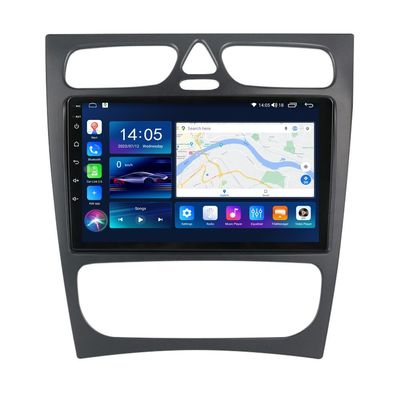 Android OS 9 pouces Voiture MP5 WIFI Navigation GPS Écran tactile complet IPS pour Mercedes Benz Classe E W211