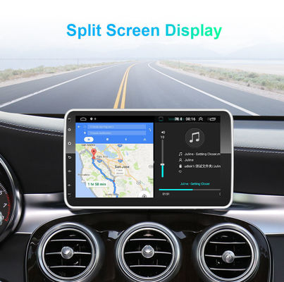 Compatible avec plusieurs langues, lecteur multimédia Android universel de 10,1 pouces, lecteur de DVD pour voiture