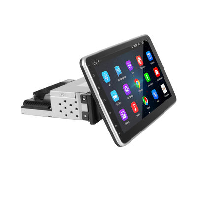 Universal 10,1 pouces Android rotatif Radio automatique Audio de voiture Bluetooth 1 Din Multimédia Lecteur DVD MP5 Stéréo