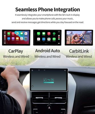 Radio de voiture universelle Android13 Lecteur de voiture avec écran QELD de 11,5 pouces et radio TS10 8 cœurs