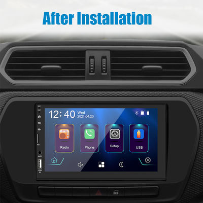 178*102mm Taille écran tactile HD Lecteur MP5 de voiture avec Bluetooth Carplay et caméra arrière