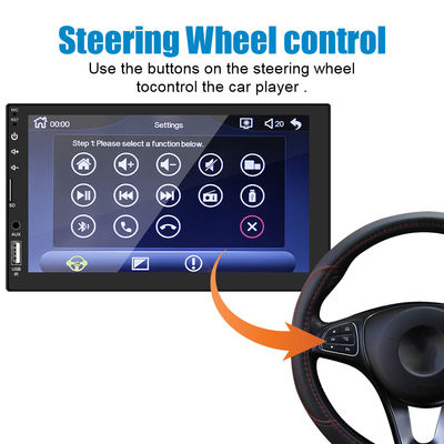 178*102mm Taille écran tactile HD Lecteur MP5 de voiture avec Bluetooth Carplay et caméra arrière