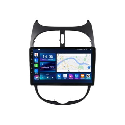 Lecteur de DVD CarPlay sans fil pour Peugeot 208/2008 2012-2018 Radio multi-fonctions pour voiture