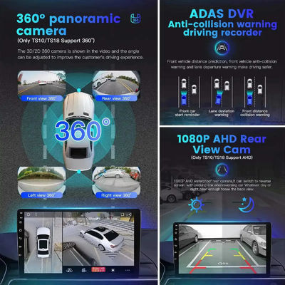 Radio de voiture Android de 9 pouces avec Carplay et lecteur de DVD WiFi Android Auto intégré
