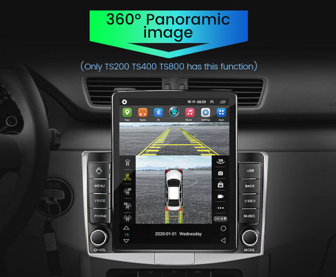 Tesla 9,7 pouces Stéréo de voiture Écran tactile vertical 1 16G Système de navigation GPS Android