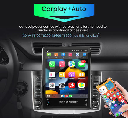 Modèle de voiture universel 9.7 pouces 2 din Double Din Android 12 Lecteur de DVD de voiture avec GPS et Bluetooth