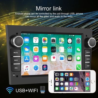 Taille de l'écran 7 " Lecteur multimédia pour voiture Android 12 avec affichage universel GPS WIFI Carplay
