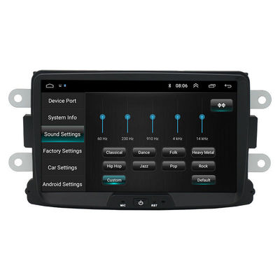 Lecteur multimédia 2DIN universel de résolution 1280*800 pour Dacia/Sandero/Duster/Renault
