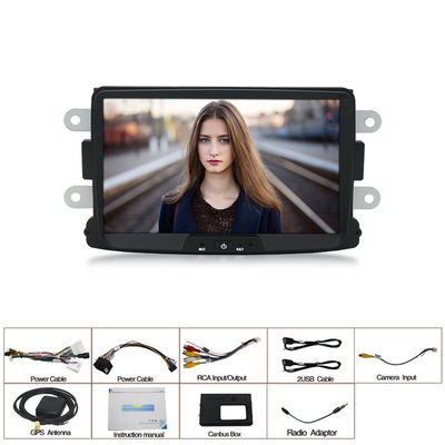 Lecteur multimédia pour voiture Android de 8 pouces pour Dacia Logan Dokker Duster Sandero Lodgy