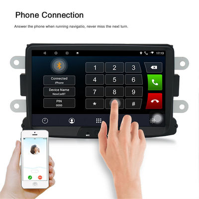 Lecteur multimédia pour voiture Android de 8 pouces pour Dacia Logan Dokker Duster Sandero Lodgy