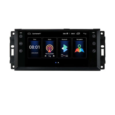 Stéréo de voiture Android de 7 pouces pour Jeep Cherokee Compass Commander Wrangler 300C Dodge Calibre Liberty 2009 2008 2010 2011