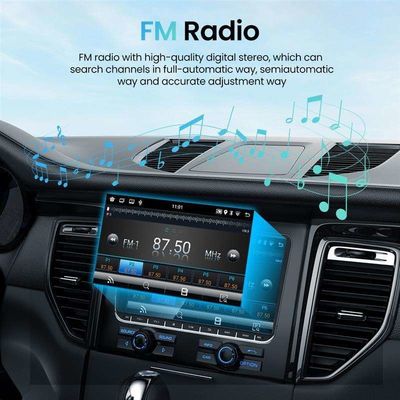 Caméra de sauvegarde VW Radio de voiture Android pour VW Golf 6 Touran 8 pouces Écran tactile Stereo de voiture