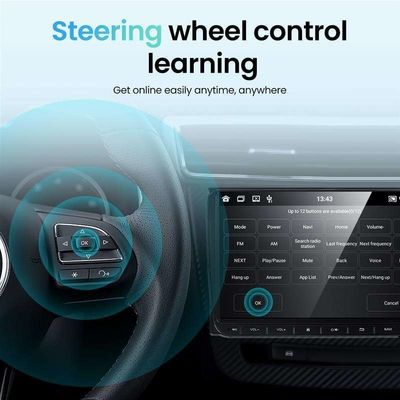 Caméra de sauvegarde VW Radio de voiture Android pour VW Golf 6 Touran 8 pouces Écran tactile Stereo de voiture